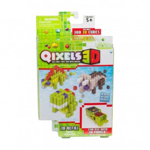 Qixels 3D S4 Yedek Paketi - Uzaylılar -ORMAN -BÖCEKLER