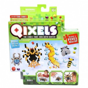 Qixels 3D Başlangıç Paketi S4 - Yemek-BÖCEK-HAYVAN