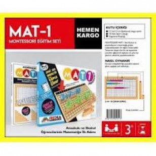 REDKA MAT-1 MONTESSORİ EĞİTİM SETİ